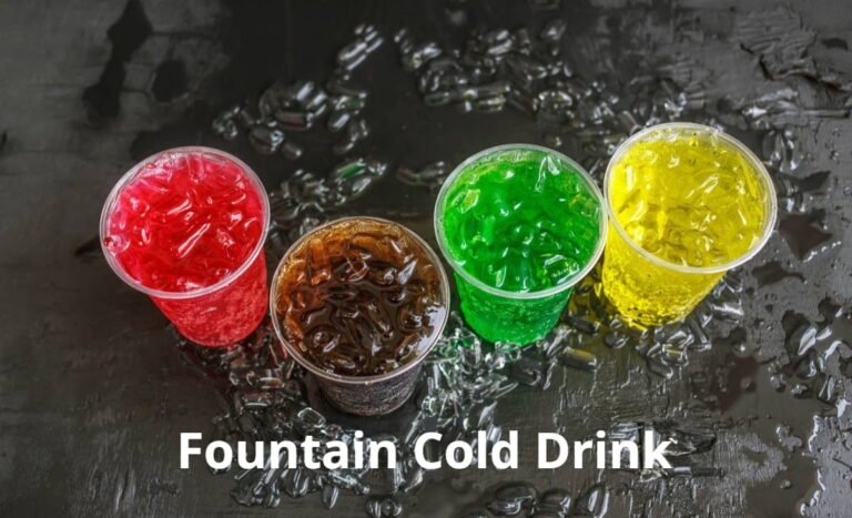 fountain cold drink